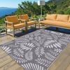 PP Plastic Tube Camping Carpet for Patio Outdoor Balcony Age Inhibiting Damp-proof Mat Motorhome Rugs Foldable Beach Floor Mats
