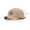 Sommer Schnelltrocknende Buchstaben Baseballkappe Herren Damen Flachkrempige Kappe Atmungsaktive Outdoor Retro Kappe