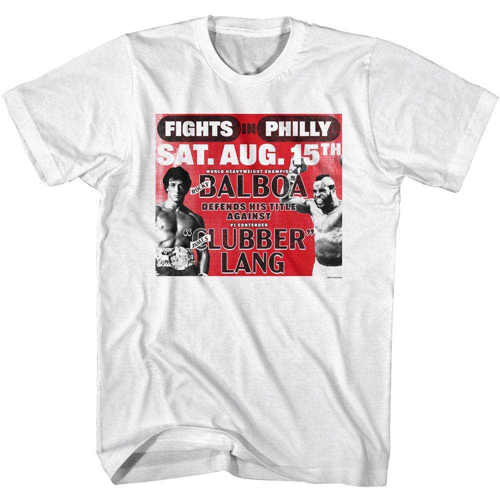 Rocky Fights in Philly Men T Shirt S