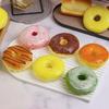 Hand Relax Doughnut Bread Squeeze Toy Food Shape Sensory Fidget Toy  Birthday Gift