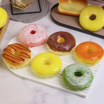 Hand Relax Doughnut Bread Squeeze Toy Food Shape Sensory Fidget Toy  Birthday Gift