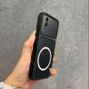Upgraded Big Lens Protection Case for Vivo Y02,Y02t Luxury Leather Casing with Magnetic Ring
