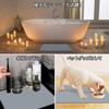 Artalk Hard Diatomaceous Earth Bath Mat, Dark Gray, 40 x 30 x 0.9 cm