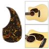 PVC Guitar Self Stick Pickguard Yellow Paste Pattern Anti-Scratch Guard Plate Replacement Acoustic Guitar Scratch Plate