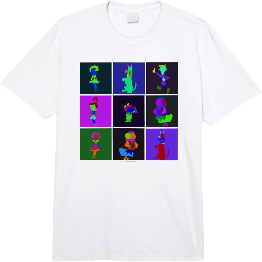 WB100 The Jetsons Retro Pop Warhol Portrait Box Up Comfort Colors Adult Heavyweight T-shirt