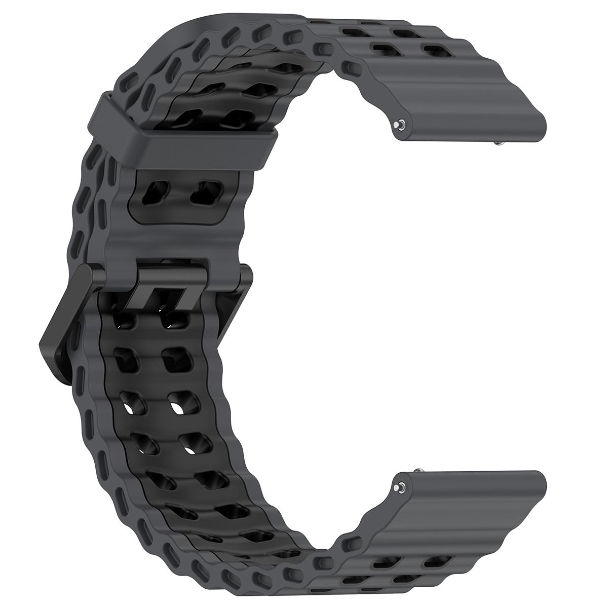 

22мм 24мм Силіконовий ремінець для Suunto 5 9 Baro 7 D5 Suunto Race/Spartan Sport Wrist HR Ремінець для смарт-годинника, дихаючий браслет, ремінець для годинника For Suunto 9 Peak