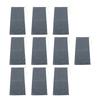 10PCS Sandless Sand Bags Drawstring Flood Water Barriers Polyester 9.8x19.7in Dam Bag for Basement