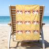 proof beach towel with a Tenma Tsukasa1 pattern - soft,absorbent,quick-drying,machine washable - perfect for swimming,camping,bathing