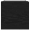 Wall Mounted TV Shelf 2 pcs Black Oak 30.5 x 30 x 30 cm