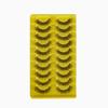10 Pairs Eye Eyelashes 5D Fluffy Soft Natural Look False Eyelashes Thick Faux Mink Lashes Cat Eye Lashes Eyelashes Extensions