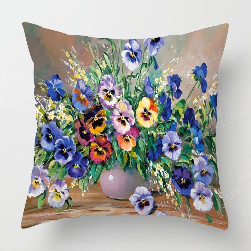 Home Living Room Decoration Cushion Covers Short Plush Throw Pillow Cover45*45 Pillowcase 40x40cm 50x50 45x45