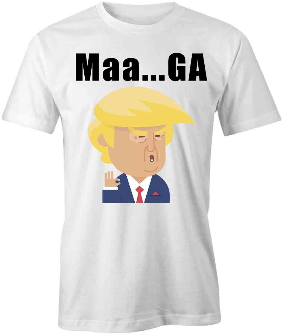 MAA GA TShirt Tee Printed Graphic T-Shirt Gift S1WCA1097 MAGA S