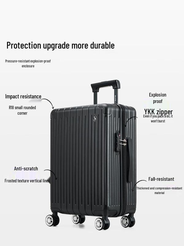 OIWAS 20-Inch Carry-On Spinner Suitcase