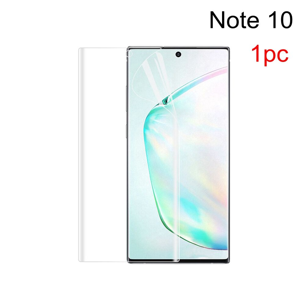 

Тонкий 3D HD защитный чехол гидрогелевая пленка для Samsung Galaxy Note 10 / 10+ Plus защитные пленки для экрана 1pc note 10