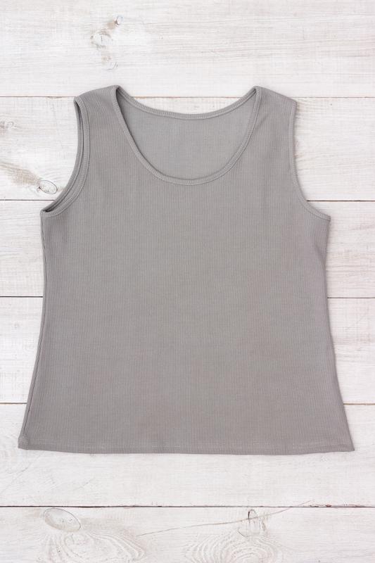 Damen Basic Ripptank – Bequeme Passform & Vielseitiger Stil Sommer 8187-019 HC