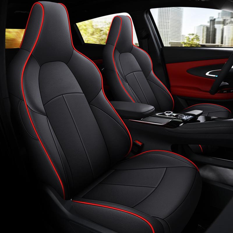 Oshan X5 Four Seasons Universal Leather Seat Cushion - Full Surround for Five Seats