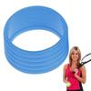 Silicone Tennis Racket Grip Ring Handle Closure Rubber Sweat-absorbing Band Fixed Stretchable Handle Tennis Accessories
