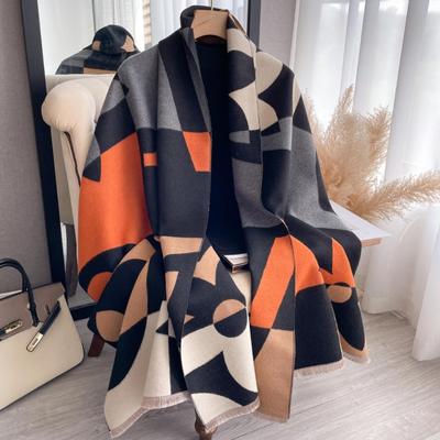 New Autumn Winter Scarf Women Warm Cashmere Scarves Girls Sweet Soft Shawl Outdoor Sun Ladies Shawls