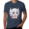 Kanna Kamui Miss Kobayashis Dragon Maid Thats Wicked Tshirt Simple Casual Short Sleeve Cotton Tshirt