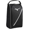 Mizuno Shoe Synthetic One Size Fits 1FJKD020 Baseball/Softball Case, Leather, Most, Black/Silver,