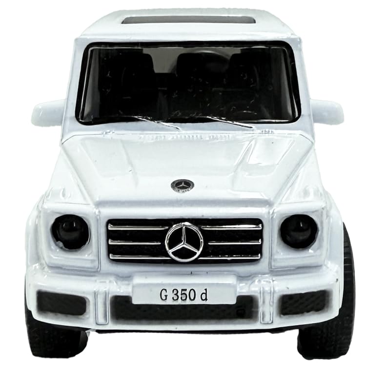 Scale G320d MSZ Diecast Model White 1/42 Mercedes-Benz Car,