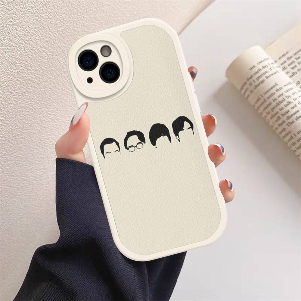 TV S-Shows The Bigs Bang Theory Sheldon Leather Phone Case For Iphone 16 15 14 Plus 13 12 11 Pro Max Case