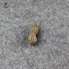 Solid Brass Peanut bell Ornaments Copper Figurines Feng Shui Desk Decoration Home Decor Accessories Keychain Pendant gifts