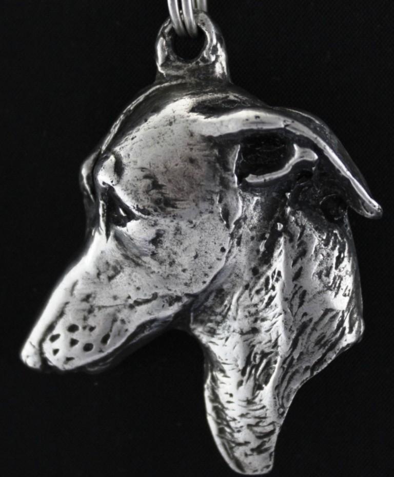 Italian Greyhound, Italian Sighthound – Dog Necklace In Gift Box, Silver-plated Locket for Dog Fan | Art-Dog