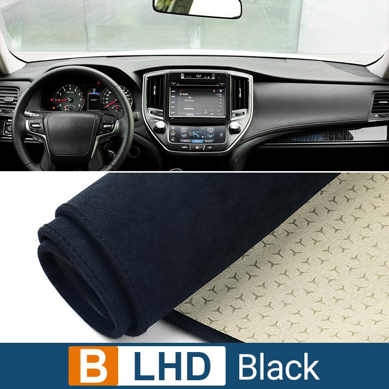 Auto Armaturenbrettabdeckungen Vermeiden Lichtpolster Sonnenschutz Anti-UV Teppiche Rutschfeste Matten Für Toyota Crown S210 2013 2014 2015 2016 2017