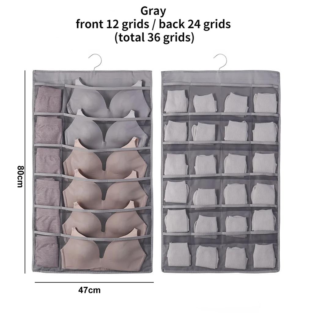 Hat Storage Holder Organizer 24 Clear Pockets Protect Hat Rack Door Hanging Holder Hanger Storage Rack for Baseball Caps Bedroom
