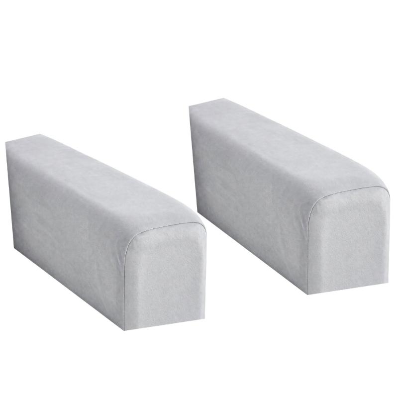 2PCS Elastic Armrest Covers For Sofas Couch Nonslip Design Fit Most Furniture Sofa Arm Slipcovers Arm Chair Protectors