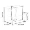 Frcolor Makeup Stationery Makeup Clear Makeup Brush Divided Cosmetic Storage Desktop Pen Desk Organizer Cosmetic Holder Storage, Storage, Organizer,