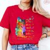 Autism Acceptance Women T-shirt Autism Awareness Dog  Graphic Y2k Tops Summer O Neck Short Sleeve Tees Casual Female Clothing