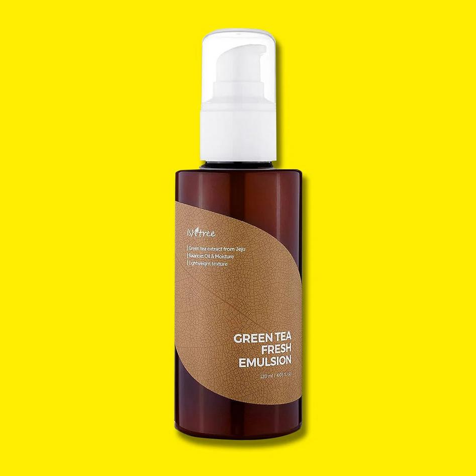 ISNTREE Green Tea Fresh Emulsion 120ml / Refreshing, Nourishing, Moisturizing, Korean Cosmetics, Kbeauty