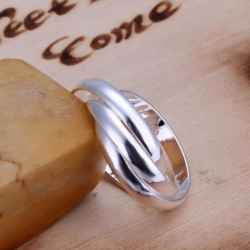 For Women Lady Wedding Beautiful Charm Fashion Women 925 Silver Rings Jewelry Cute Lover Gift