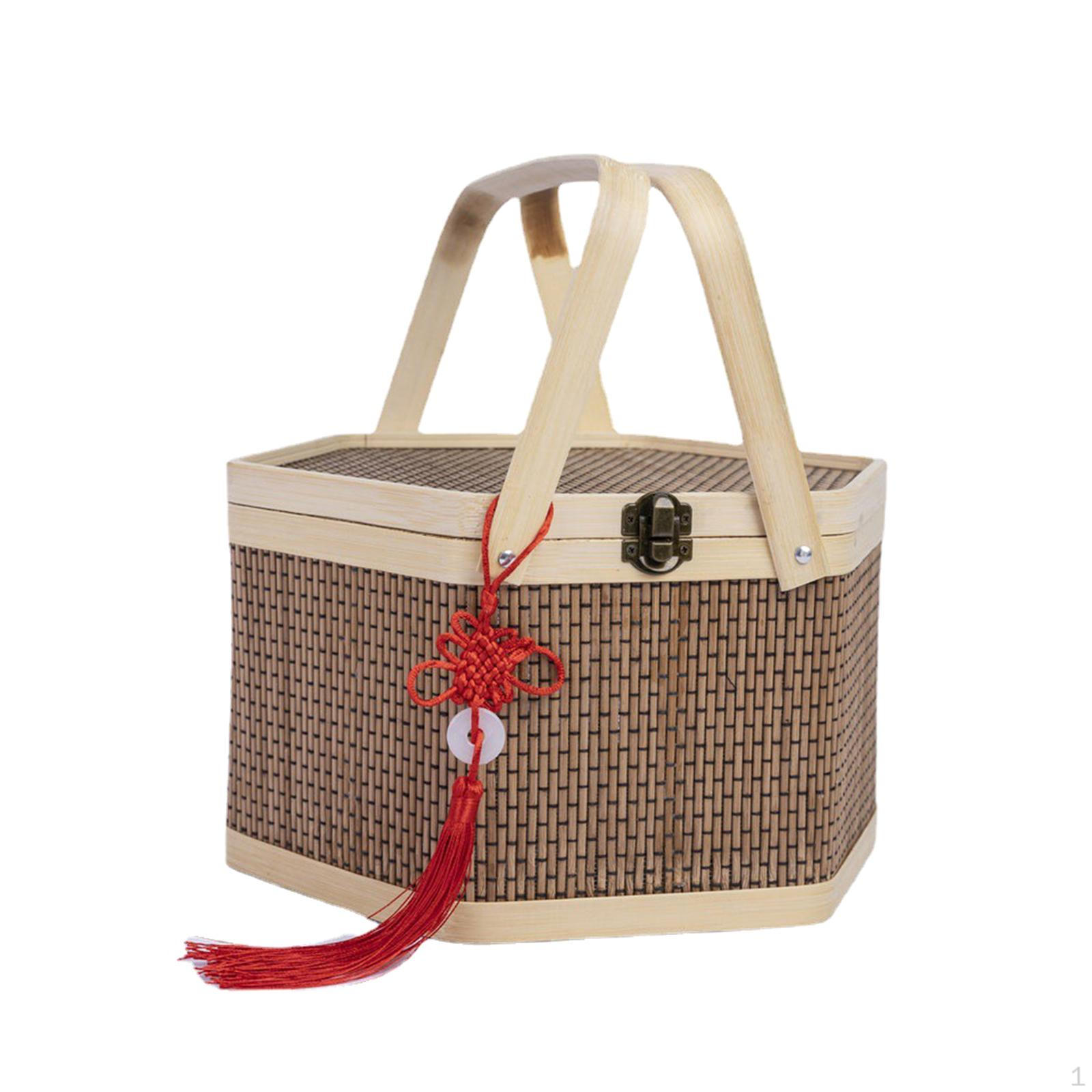 

Подарочная упаковка, корзина для хранения, сервировка хлеба для комнаты на открытом воздухе With Buckle