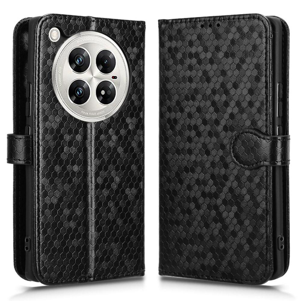 For Infinix Zero 40 5G/4G X6861 Wallet Case Dot Pattern Imprint PU Leather Phone Cover