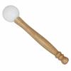 Rubber Mallet Stick Beater for Crystal Singing Bowl Wooden Handle Professional Sound Bowl Striker with Rubber Ring
