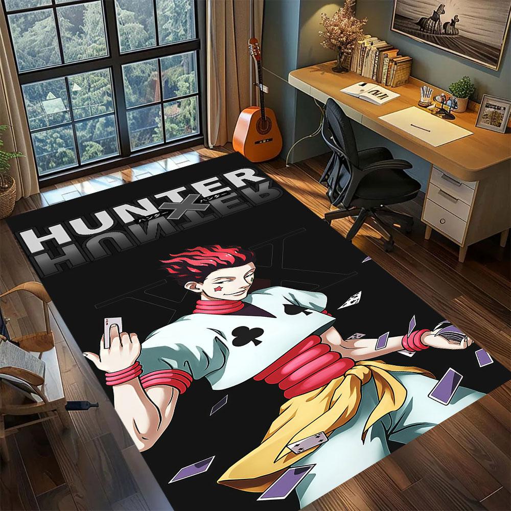Hunter Anime Character Carpet for Living Room Bedroom Home Decor Cool Movie Mat Play Floor Mat