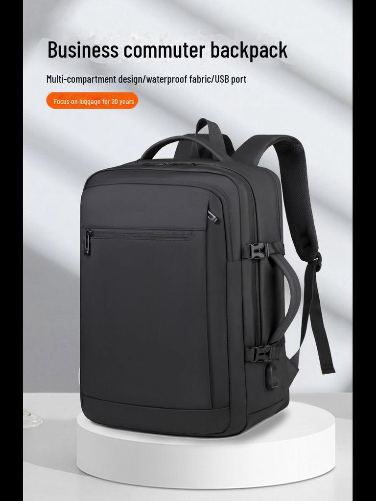 Business and Fashion Backpack - Trendy, Lightweight, Large Capacity, Waterproof for Men and Women