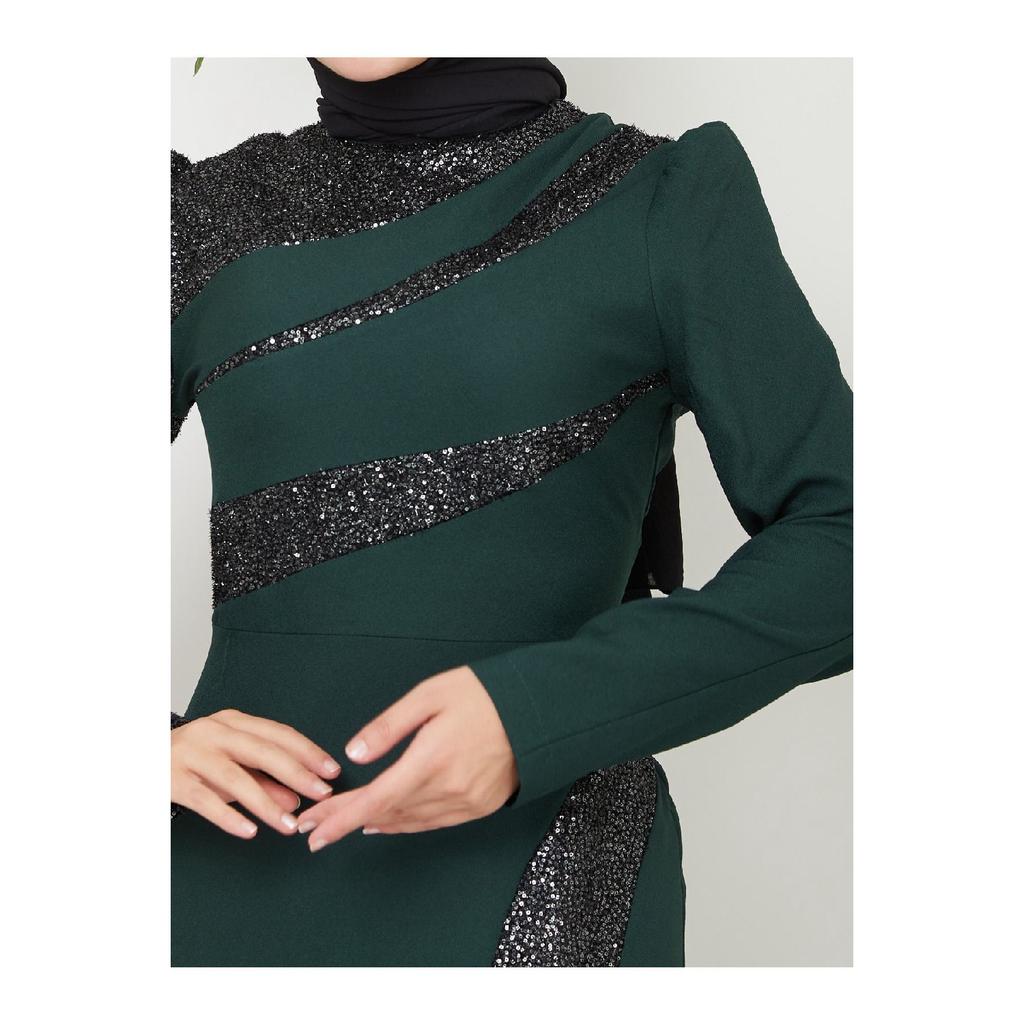 Îmbrăcăminte pentru femei Rochie de seară Rochie de pește cu paiete de modă 2710 Negru