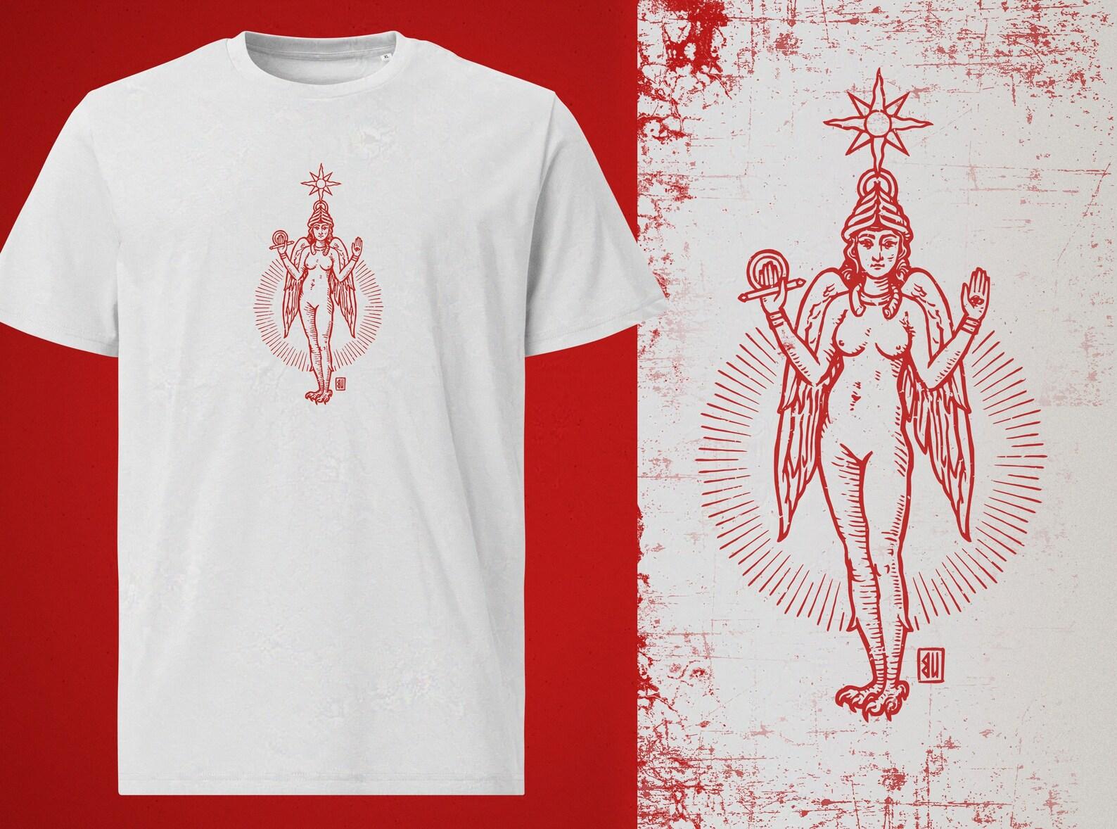 Ishtar T-Shirt (black print) L