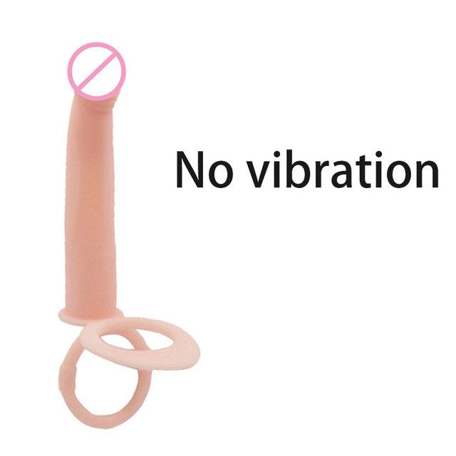 Double Penetration Silicone Sex Toys Dildo Vibrator Strap On Penis Butt Plug G Spot Prostate Massager Man Adult For Couples 18+
