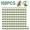 100-10PCS Plant Climbing Wall Self-Adhesive Fixed Buckle Hook Fastener Tied Fixture Buckle Garden Plant Wall Climbing Vine Clips