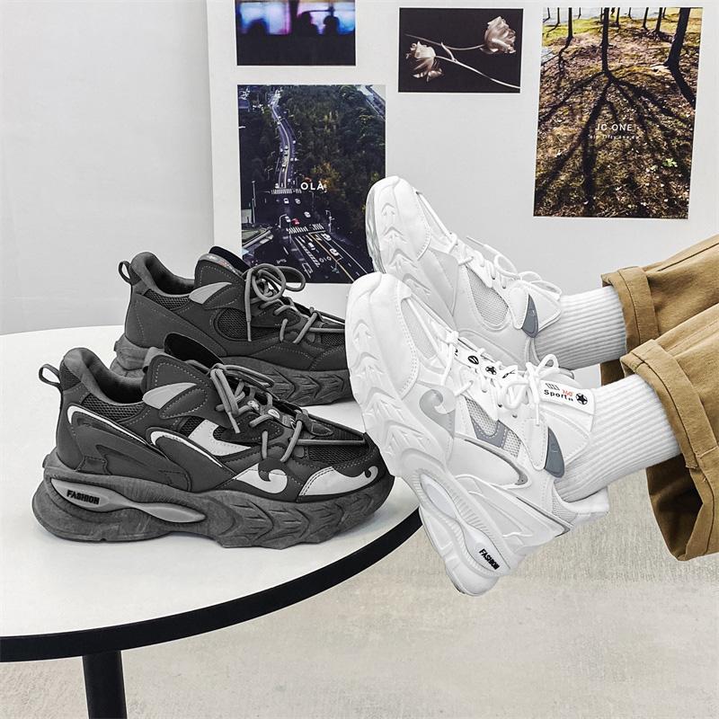 Повседневная трендовая универсальная мужская старая обувь Новая молодежная летняя — фото 3