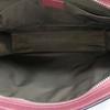 [Pre-Owned] GG Blooms Logo Canvas And Leather Clutch Bag Large - Very Good #184M48X