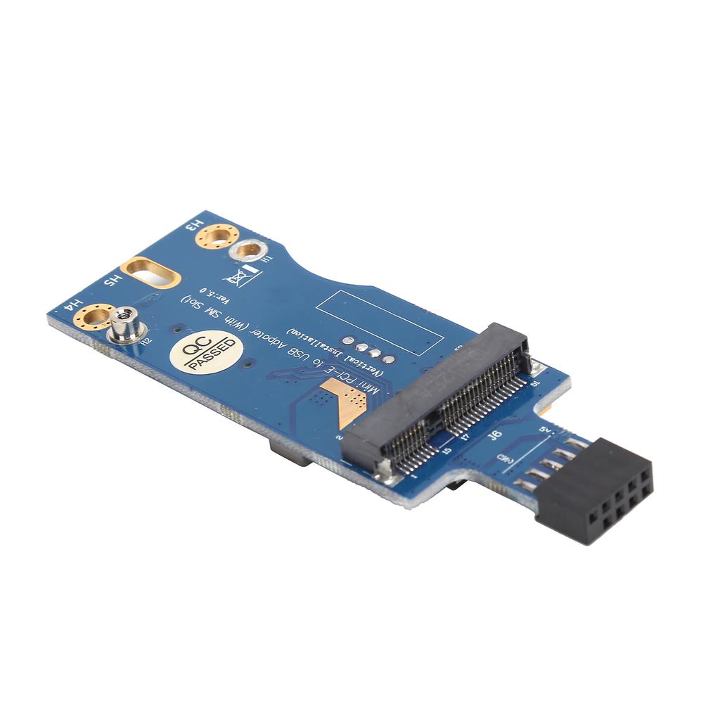 PC Expansion Card PCIE to USB Vertical Installation with SIM Card Slot Computer Accessories