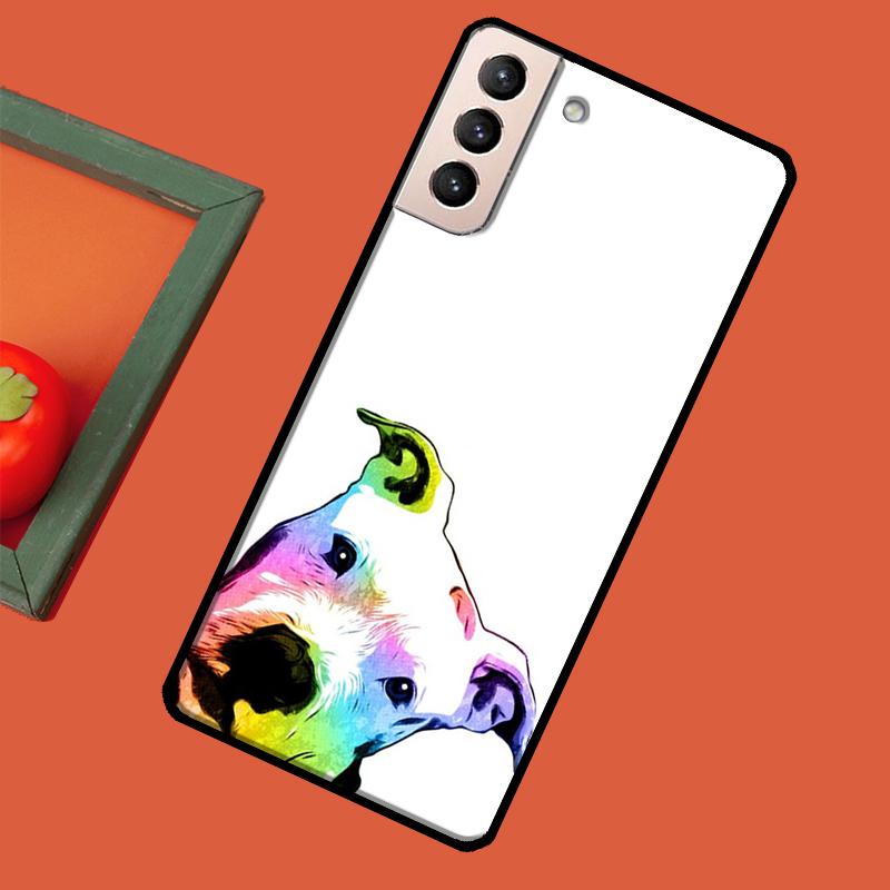 Pit Bull Lovely Pet Dog Pitbull Case For Samsung Galaxy S23 S22 Plus S8 S9 S10 Note 10 Note 20 Ultra S20 FE S21 Ultra Coque