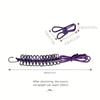 Outdoor Camping Travel Home Colourful 12 Clip Clothesline Self-driving Tour Portable Windproof Non-slip Sun Drying Rope