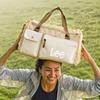 New Lee Fabric Multifunction Shoulder Bag, Crossbody Bag, Gym Bag Unisex Khaki LE240153M